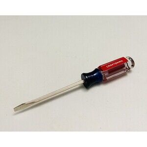 Vintage Craftsman 3/16" Slotted Flathead Screwdriver 41581 Z WF Made In USA